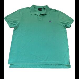 Chaps Men’s Polo Shirt Mint Green XL Short Sleeves